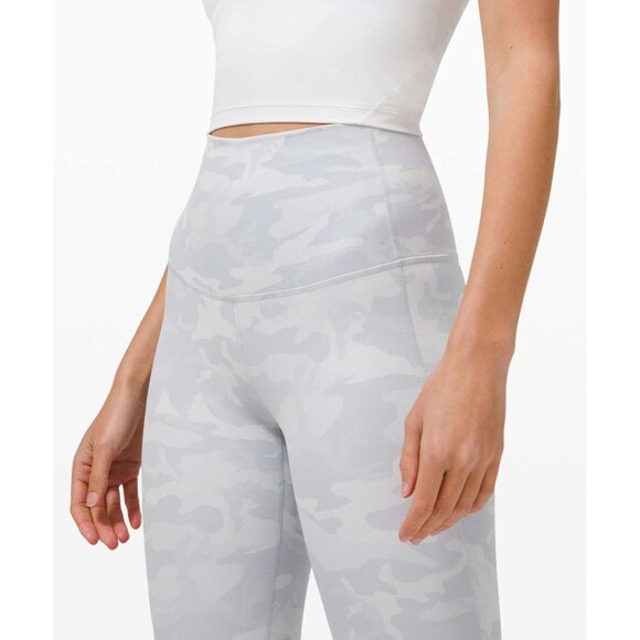 Lululemon Wunder Under High-Rise Crop 23" Incognito Camo Leggings Size 4 - Picture 3 of 9